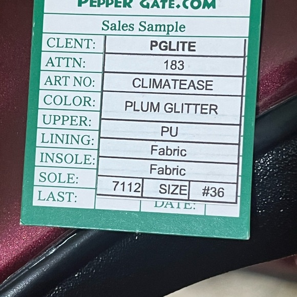 Alegria climatease Rain boot Plum Glitter  Boots EU 36 
Us 6/6.5 - Picture 6 of 8